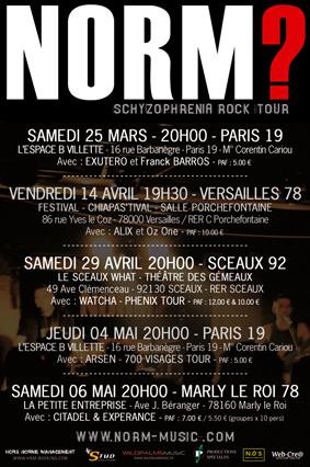 NORM? - SCHYZOPHRENIA ROCK TOUR