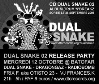 Dual snake 02 release party