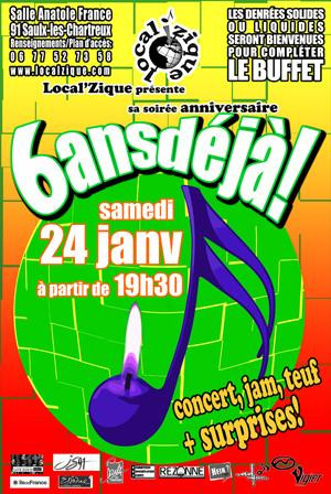 Local'zique fête ses 6 ans