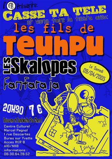 Les Skalopes/Fils de Teuhpu/Fanfaraja