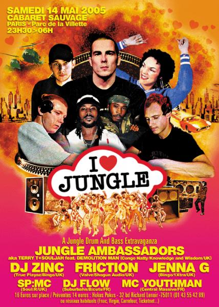I LOVE JUNGLE “A Jungle/Drum&bass Extravaganza”

