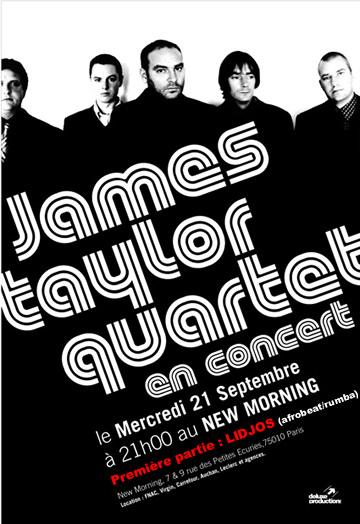 LIDJOS & James Taylor Quartet en concert au New Morning