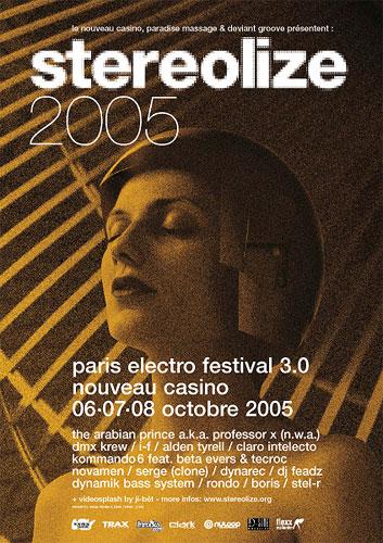 Stereolize, Paris electro festival