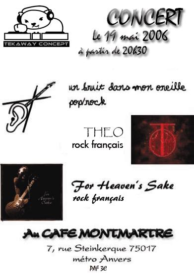 UBMO+FHS+THEO au café Montmartre(75)