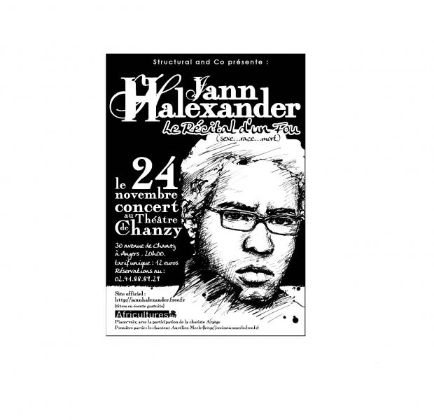 JANN HALEXANDER : LE RECITAL D'UN FOU