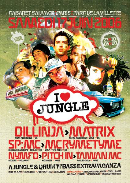 I LOVE JUNGLE Limited 006 “A Jungle / Drum and Bass Extravaganza”