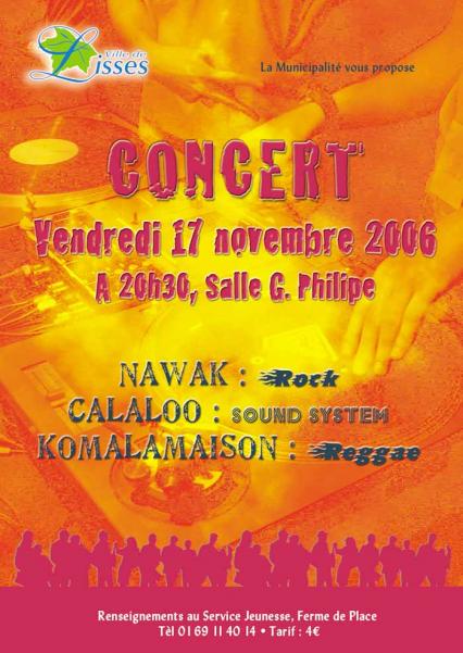 Concert : Rock Reggae and Sound system