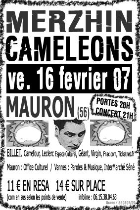 concert MERZHIN & Les CAMELEONS