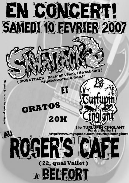 SKWATTACK (punk strasbourg) en concert
http://skwattack.free.fr