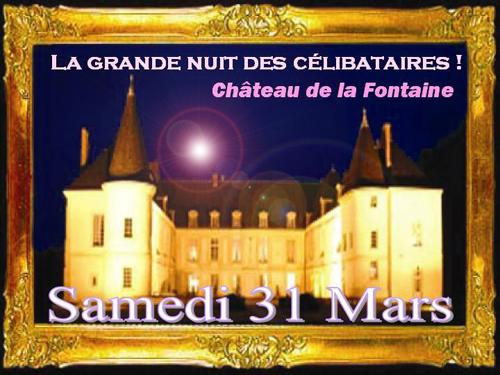 La Grande Nuit des Célibataires !!!
Le Château de la Fontaine 45210