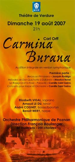 Carmina Burana - Nice