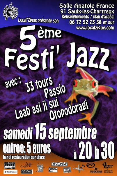 OTOPODORAGI en Concert au 5e Festi'Jazz du Local'Zique