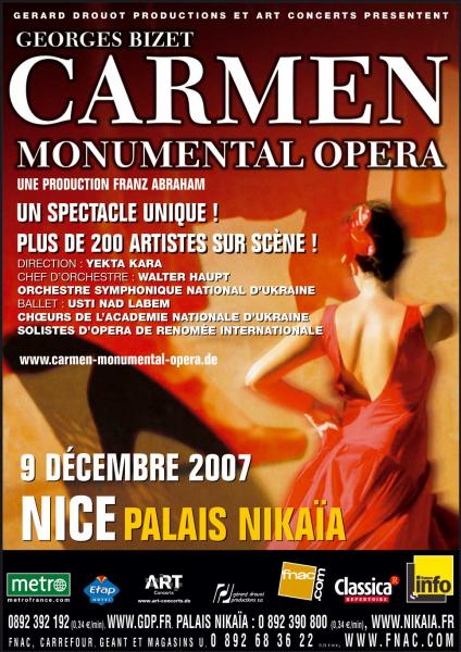 Carmen Monumental Opera