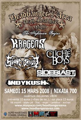 Headbanger's Area: concerts métal à Nice