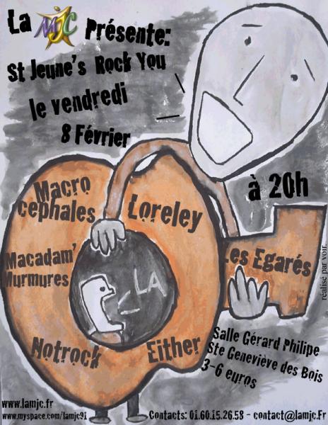 Journées du rock: St Jeune's rock you 2008