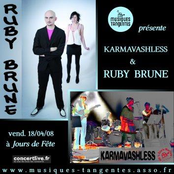 Karmavashless / Ruby Brune