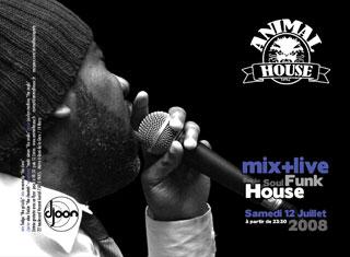 Animalhouse - House Soul Funk @ Djoon, Paris