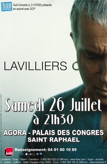 Bernard Lavilliers en concert à saint Raphaël le 26 juillet 2008 à 21h