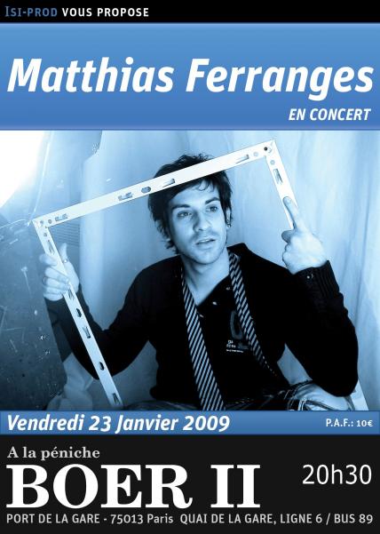 Concert Matthias Ferranges