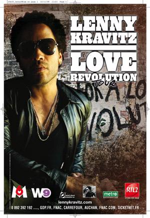 Lenny Kravitz, son "Love Revolution Tour" à Nice! 