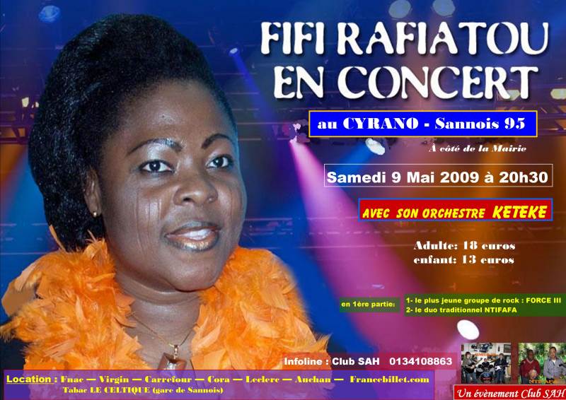 Fifi Rafiatou au Cyrano 2009