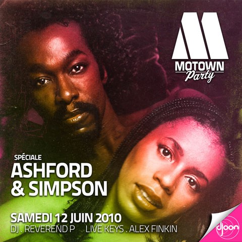 Motown Party sp. Ashford and Simpson
12 juin 2010 - Paris