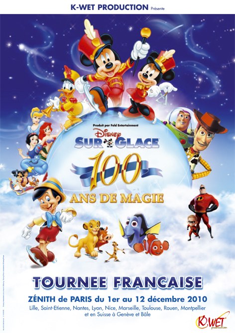 Disney sur Glace: 100 Ans de Magie, ça se fête! 
