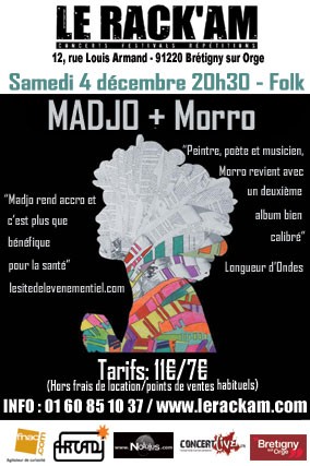 MADJO (Soul- Folk) + Morro (Chanson)