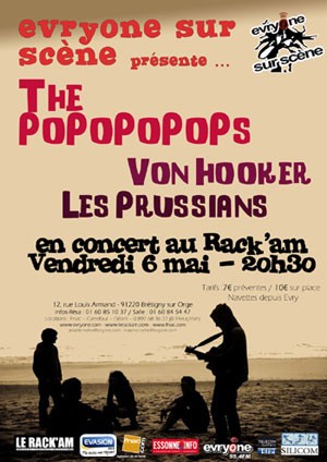 THE POPOPOPOPS + les prussians + Von hoocker