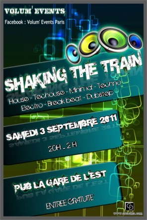 " SHAKING THE TRAIN :house, electro, tek !!