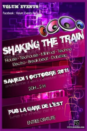 " SHAKING THE TRAIN 2:house, electro, tek !!