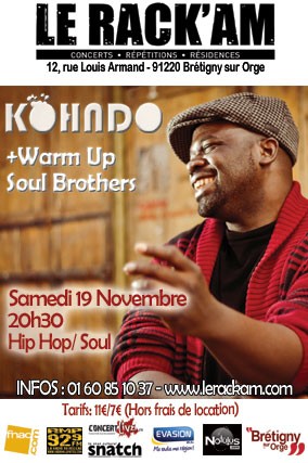 Kohndo + Warm Up soul Brothers