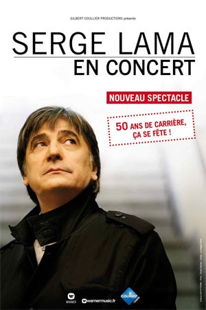 Serge Lama en concert samedi 26 janvier 2013 à La Palestre au Cannet