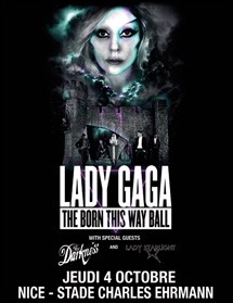 Lady Gaga // 4 Octobre // Stade Charles Ehrmann