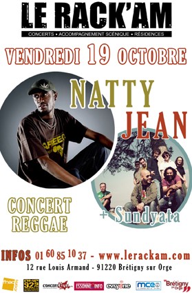 Natty Jean + Sundyata en concert au Rack'am