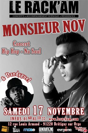 MONSIEUR NOV + Dandyguel @ LE RACK'AM