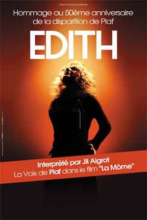 Edith Interprété par Jil Aigrot en concert à Cannes
