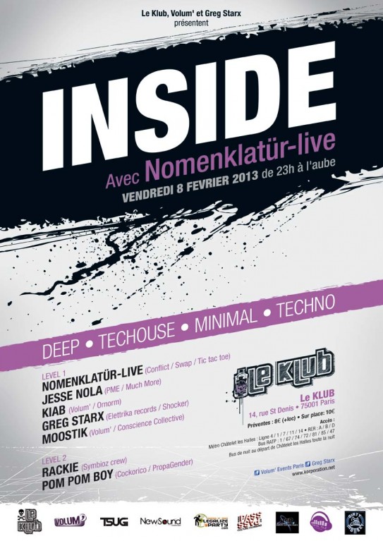 INSIDE with NOMENKLATÜR ' live