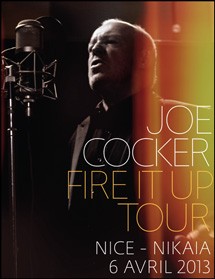  Joe Cocker // 6 Avril // Palais Nikaia - Nice