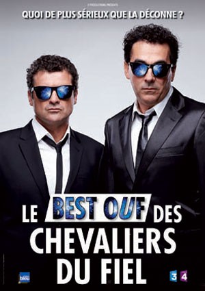 Les Chevaliers du Fiel en spectacle au Théâtre de la Mer à Sainte Maxime