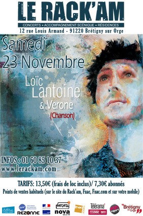 LOÏC LANTOINE + Verone en concert @ Le Rack'am