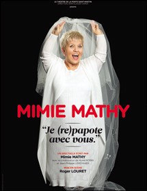 Mimie Mathy à Nice le 19 Avril 2014