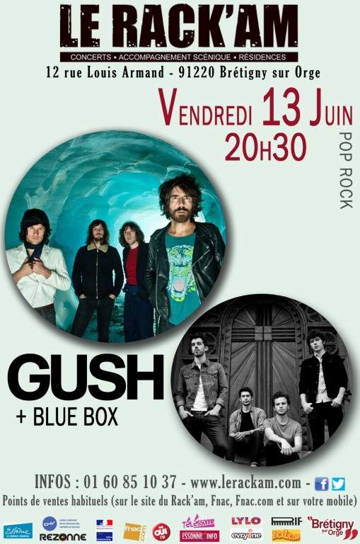 Gush + Blue box