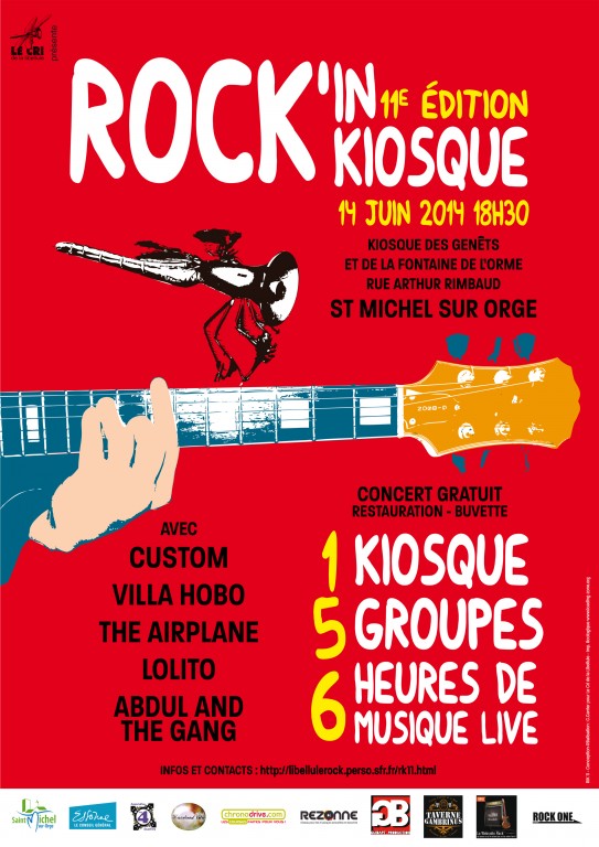 Festival Rock'in Kiosque 11ème édition