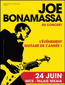 Joe Bonamassa à Nice le 24 Juin 2014