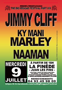 Jimmy Cliff au Big Reggae Festival le 9 Juillet 2014