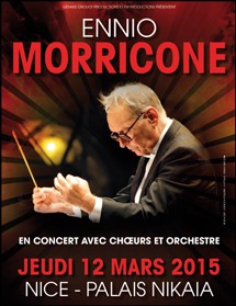 Ennio Morricone au Palais Nikaia le 12 Mars 2015