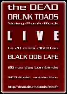 DDT Live au Black Dog Café