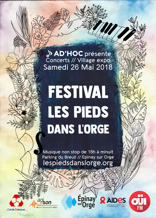 Festival Les Pieds dans l'Orge samedi 26 mai 2018 à Epinay-sur-Orge