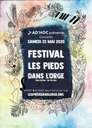 Flyer du Festival Les Pieds dans l'Orge du samedi 23 mai 2020